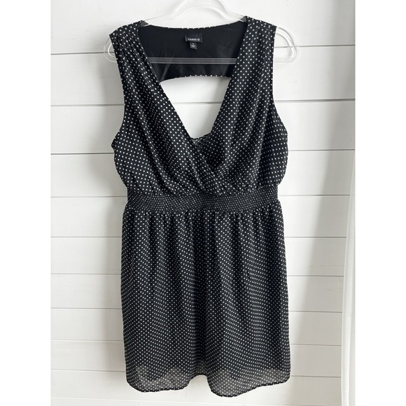 Torrid Polka Dot Dress Size 1 Women's‎ 0208 - Picture 1 of 10